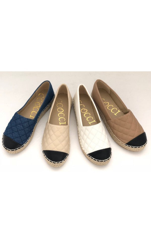 Coco Espadrille in Nude