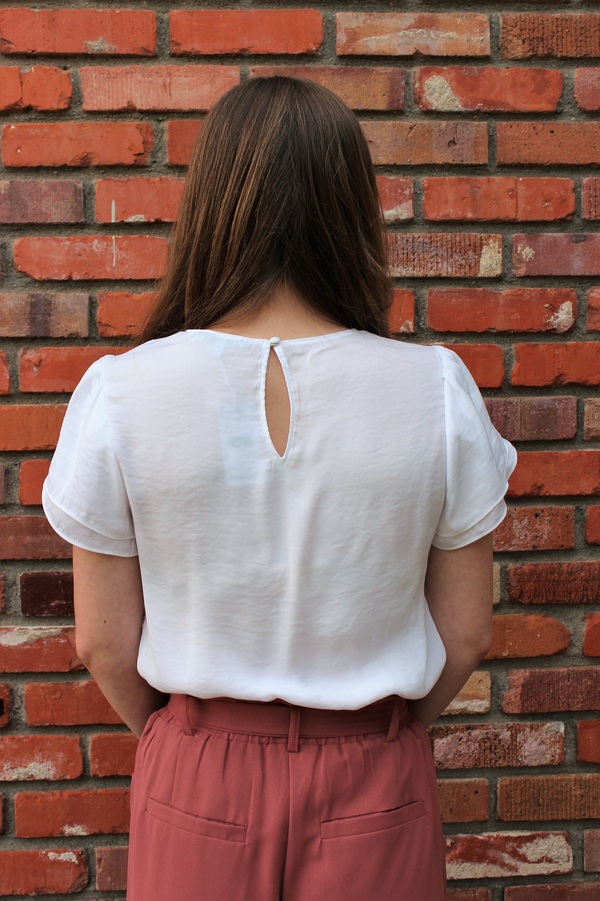 Tulips Are My Favorite Blouse In Ivory – Legacy Clothing Boutique